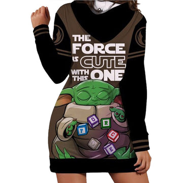 La Guerra de Las Galaxias Star Wars The Mandalorian Cosplay Baby Yoda Sudadera Larga para Femenino